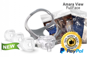 AmaraView Full Face Mask - Fit Pack